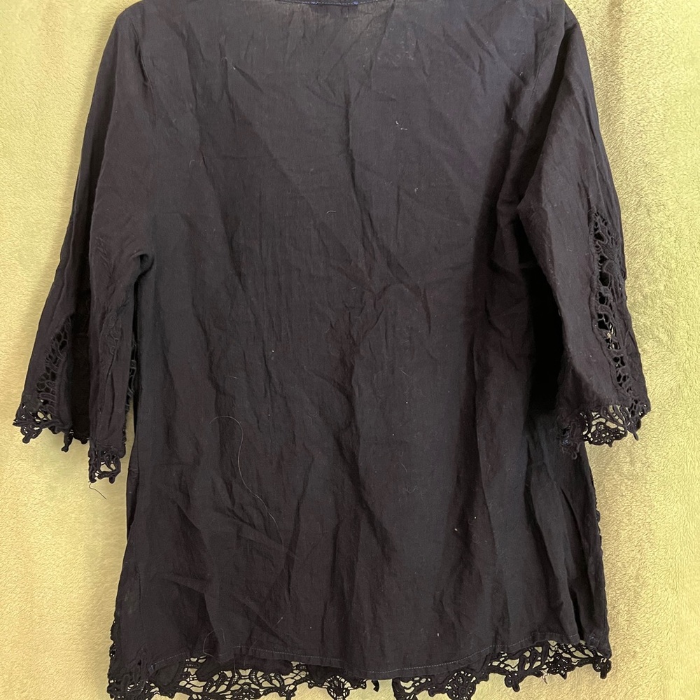 Navy Blouse